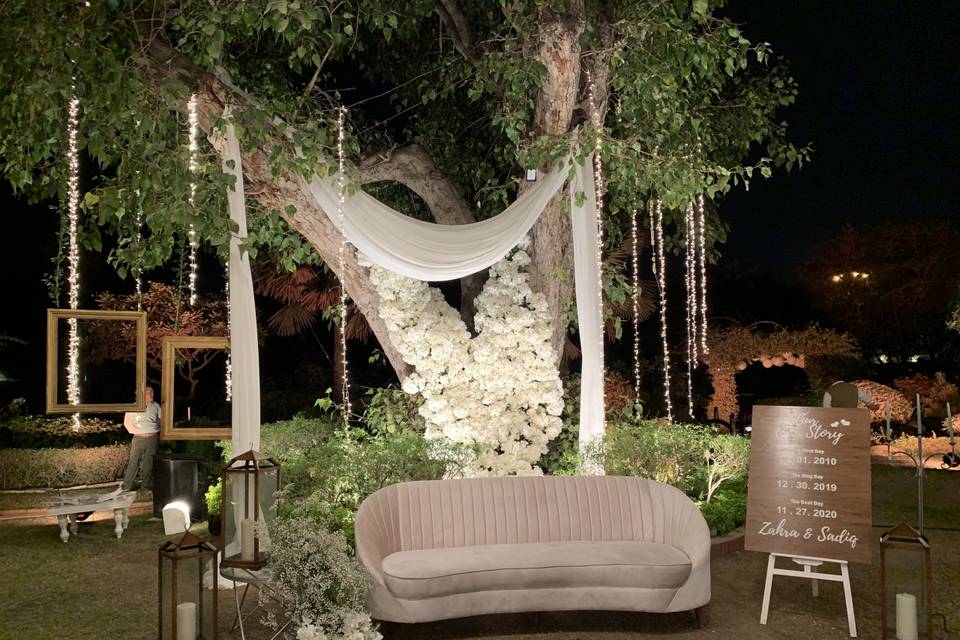 Wedding reception