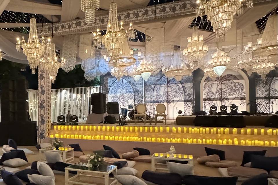 Creating a stage for a Rahat