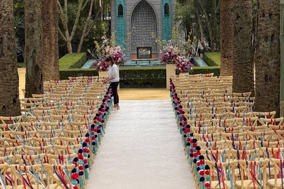 Bespoke ceremony setups