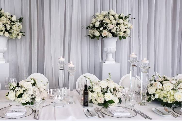 White Head Table