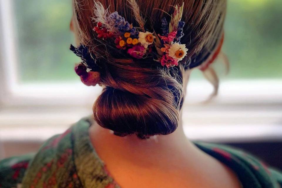 Fall wedding hair