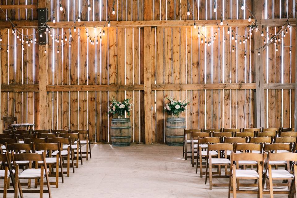 Indoor ceremony