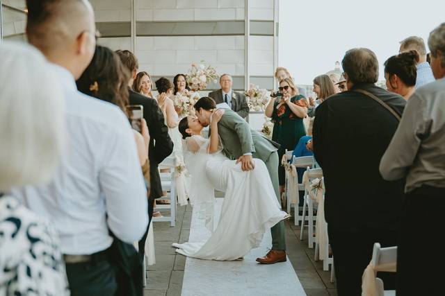 East facing ceremony