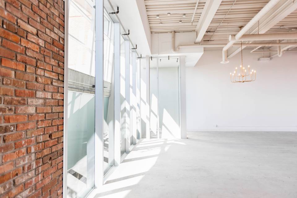 Ballroom south windows