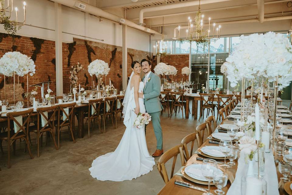 Ballroom luxury wedding