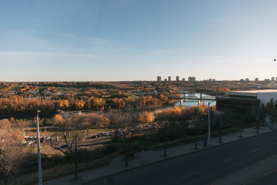 View from the balcony