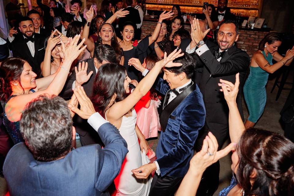 Cocktail bar dance