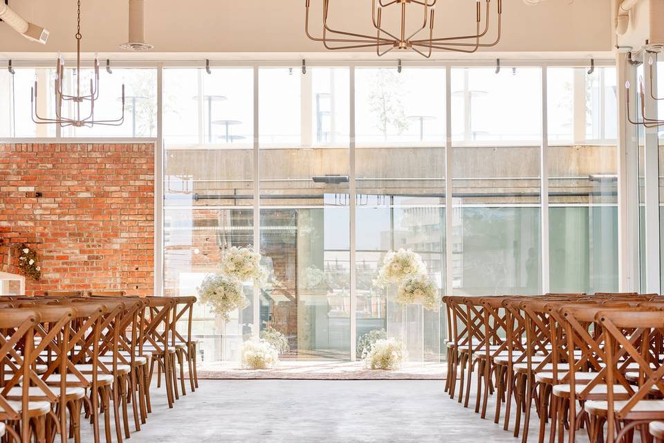 Ballroom ceremony