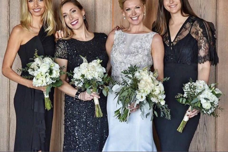 Bridal party makeup