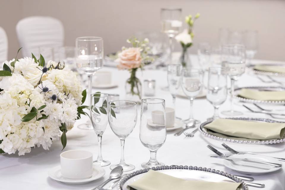 Boardroom Dining Setup