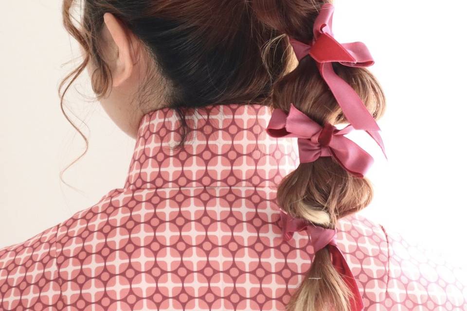 Qipao hair style