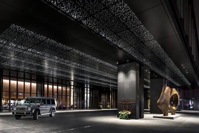 Hotel entrance