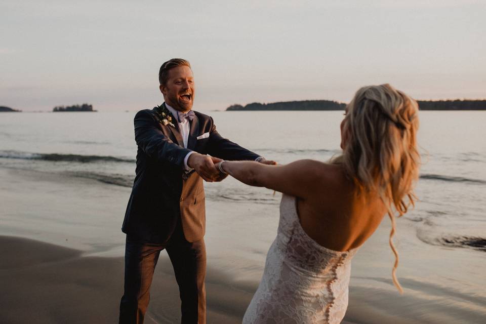 First dance.