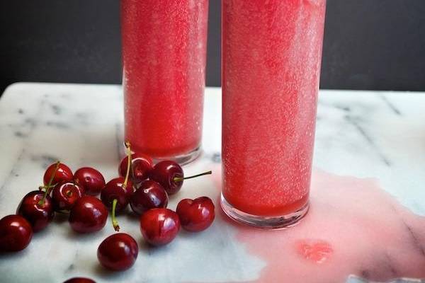 Wild cherry mocktail