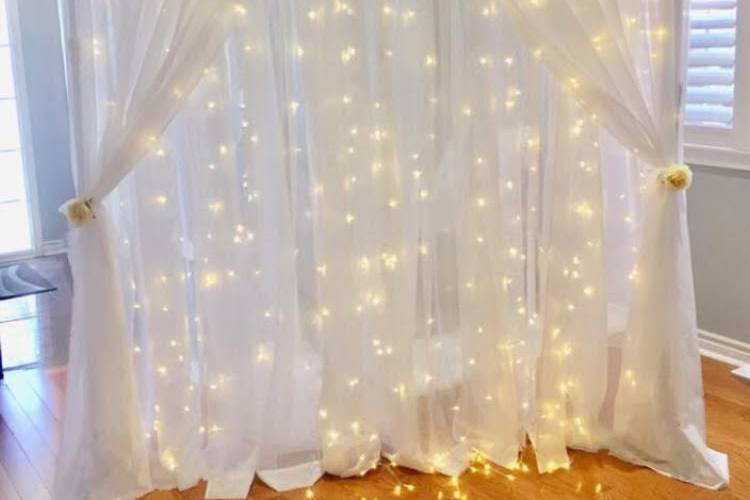 Petite Backdrop with Lights