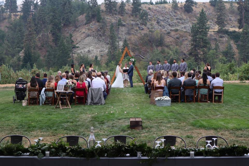 Summerland wedding