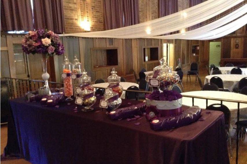 Candy buffet