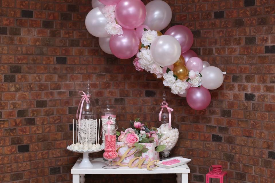 Wedding dessert table