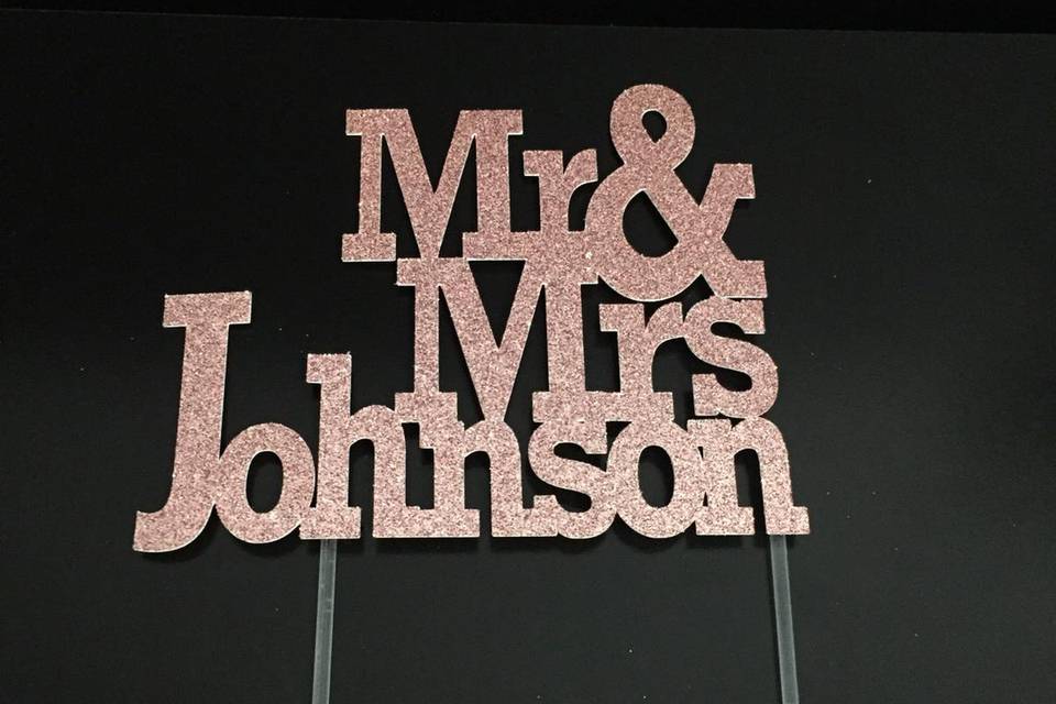 Custom Cake Topper