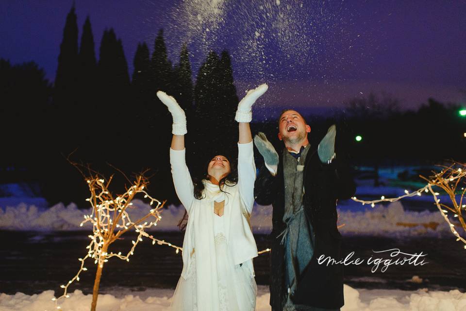 Winter wedding