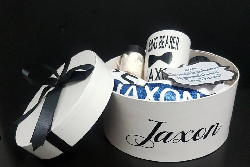 Ring bearer gift set