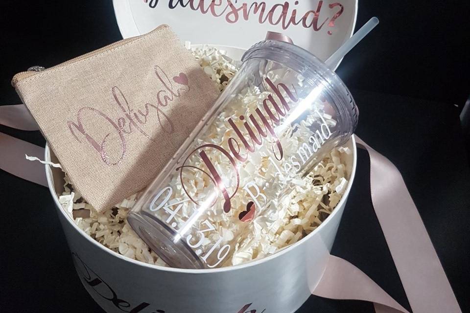 Bridesmaid Proposal Box