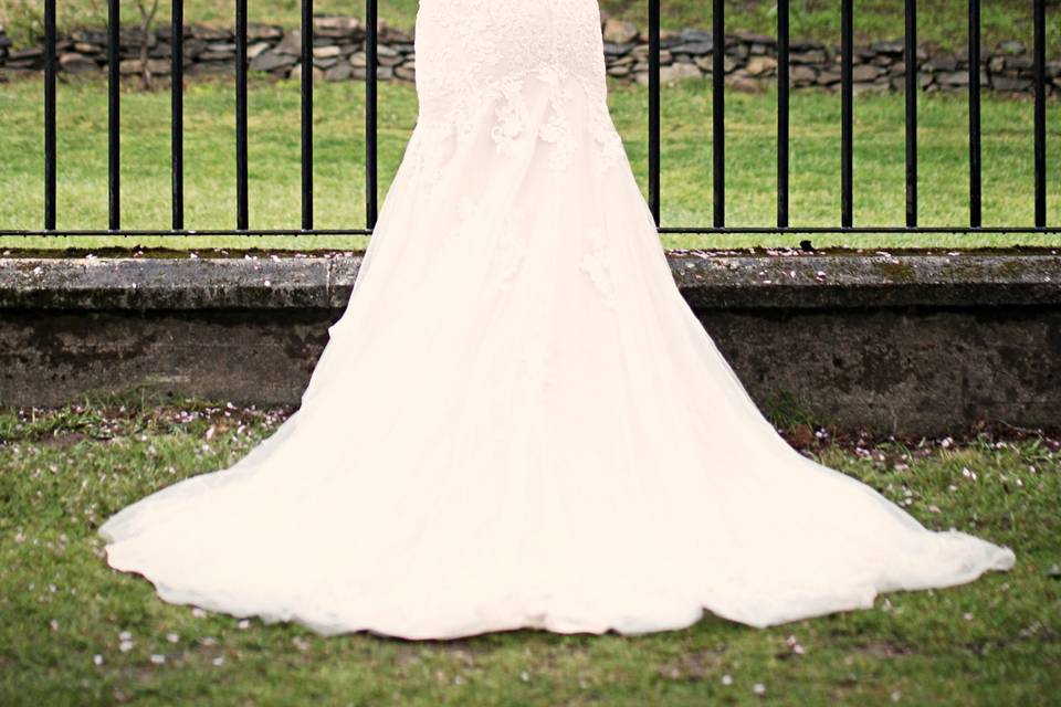 S&C, bride in dress