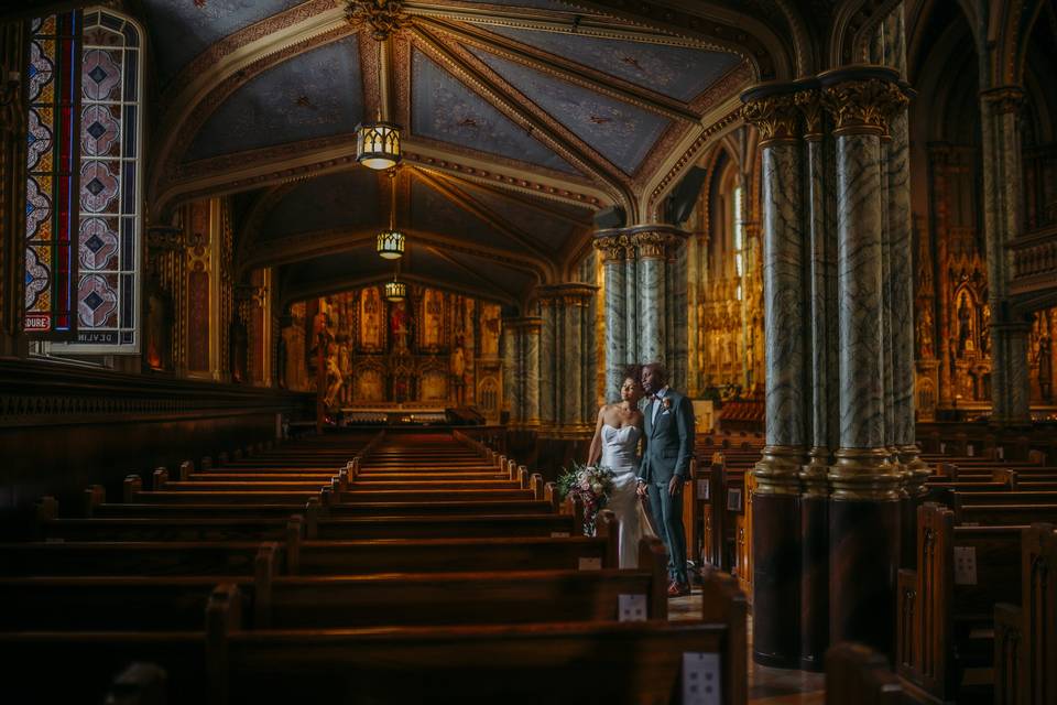 Regal ceremony space