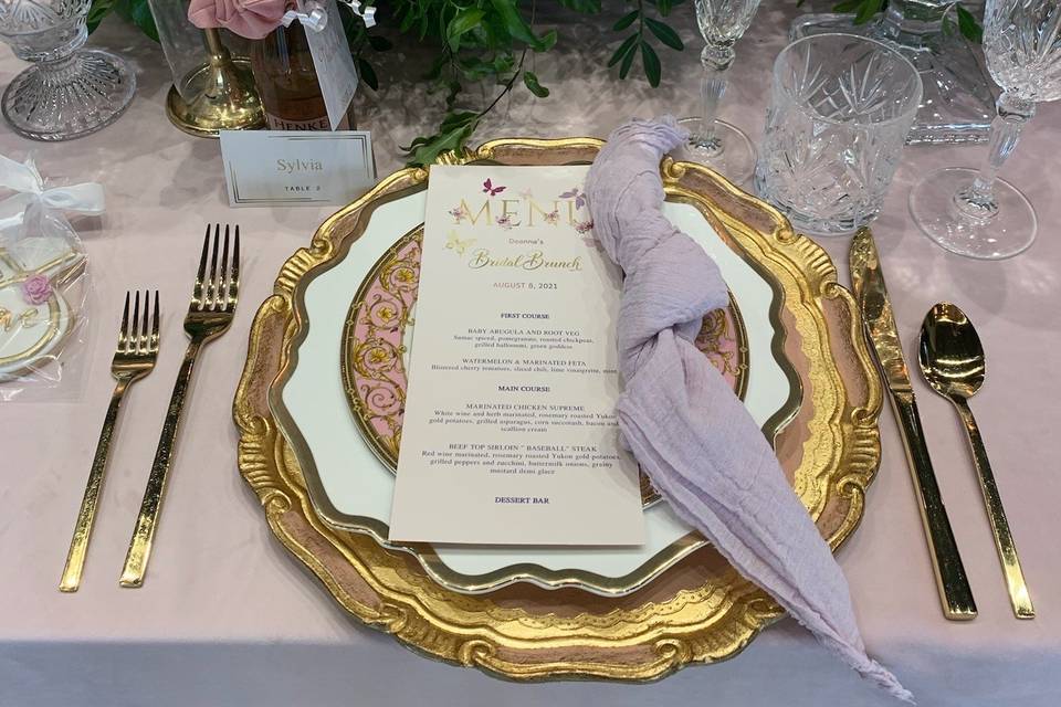 Place Setting Design