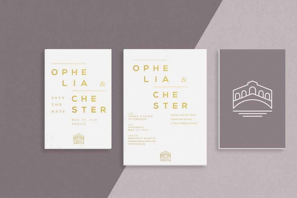 O&C Wedding Stationery