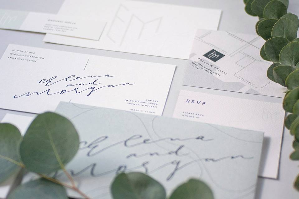 E&M Wedding Stationery