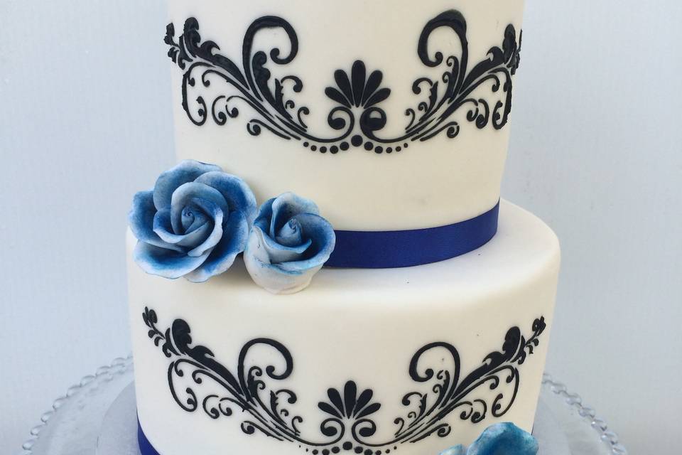 Wedding Cake, Cutting Cake