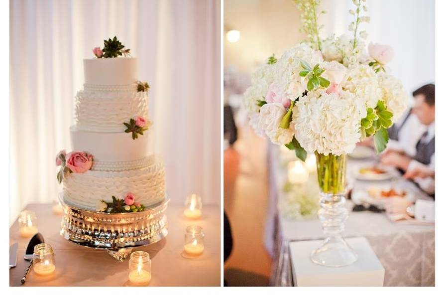 Wedding Cake, Cutting Cake