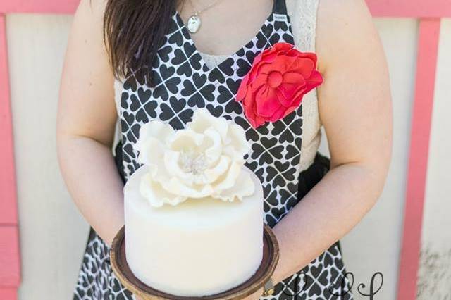 Halloween Wedding Cake