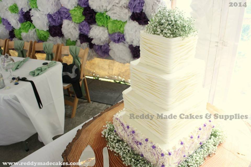 Wedding Cake, Cutting Cake