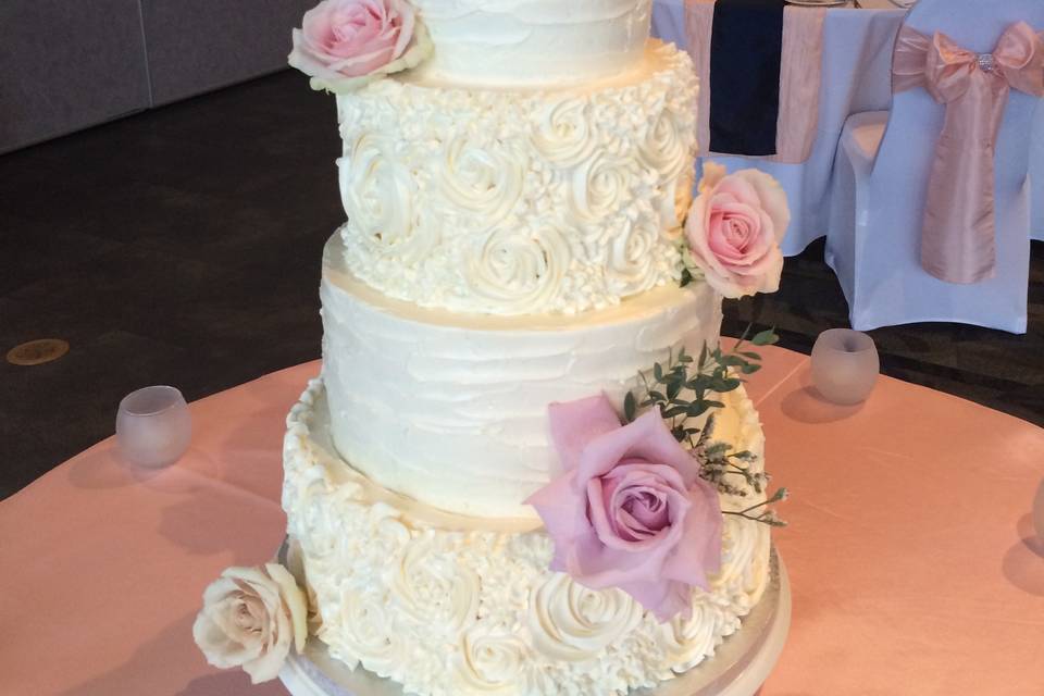 Wedding Cake, Cutting Cake