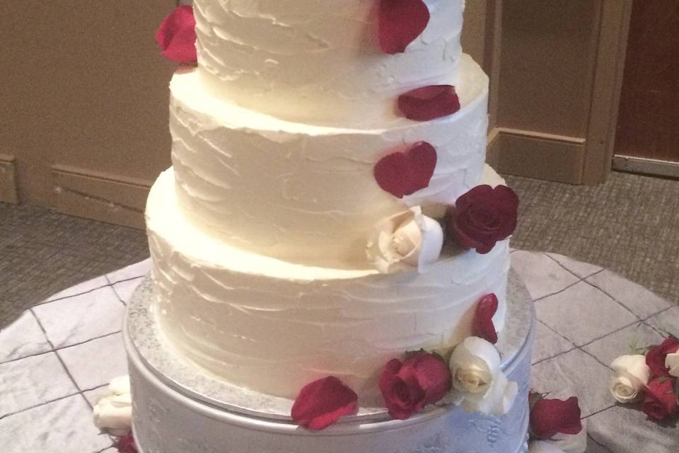 Wedding Cake, Cutting Cake