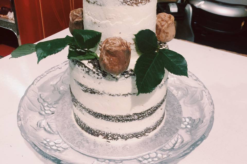 Naked Cake, Wedding Cake