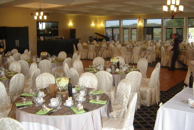 Country club wedding