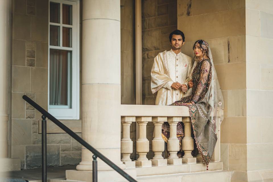 Hindu couple portrait