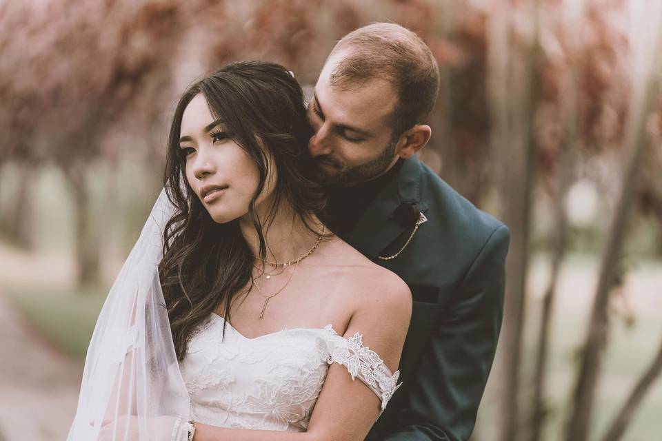 Fall boho wedding