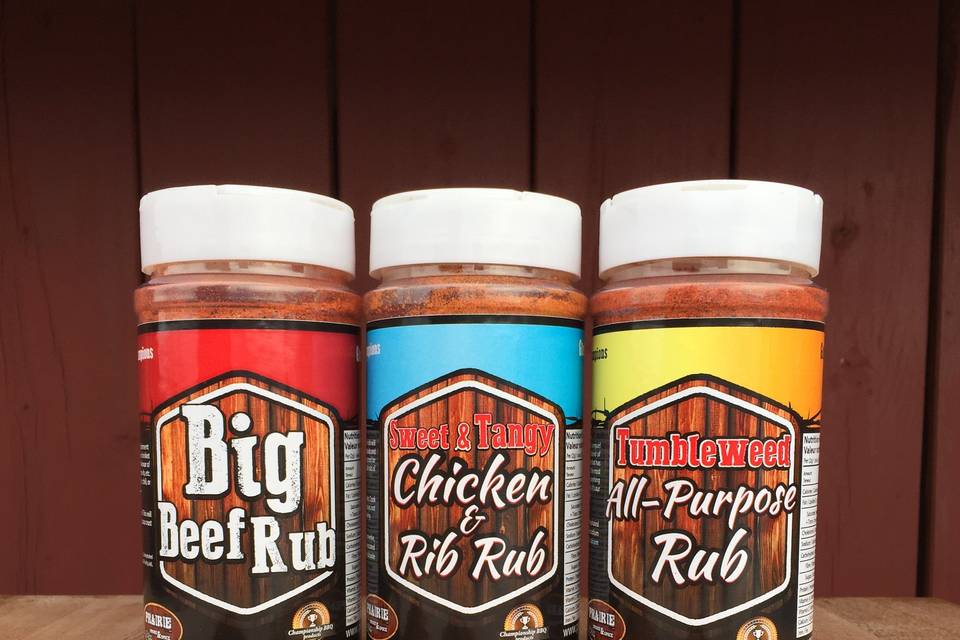 Award winning spice rubs