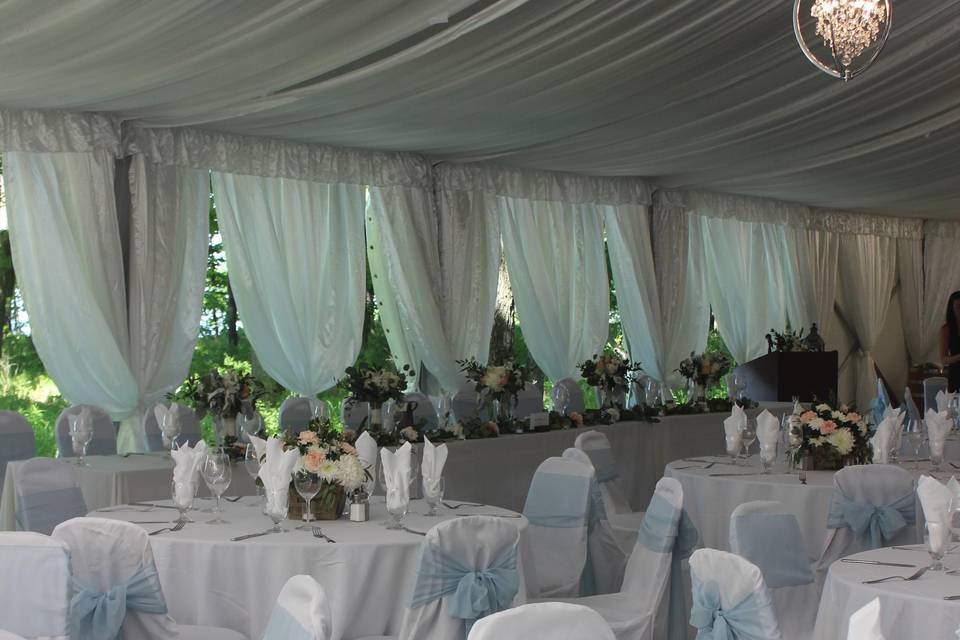 The Reception Tent