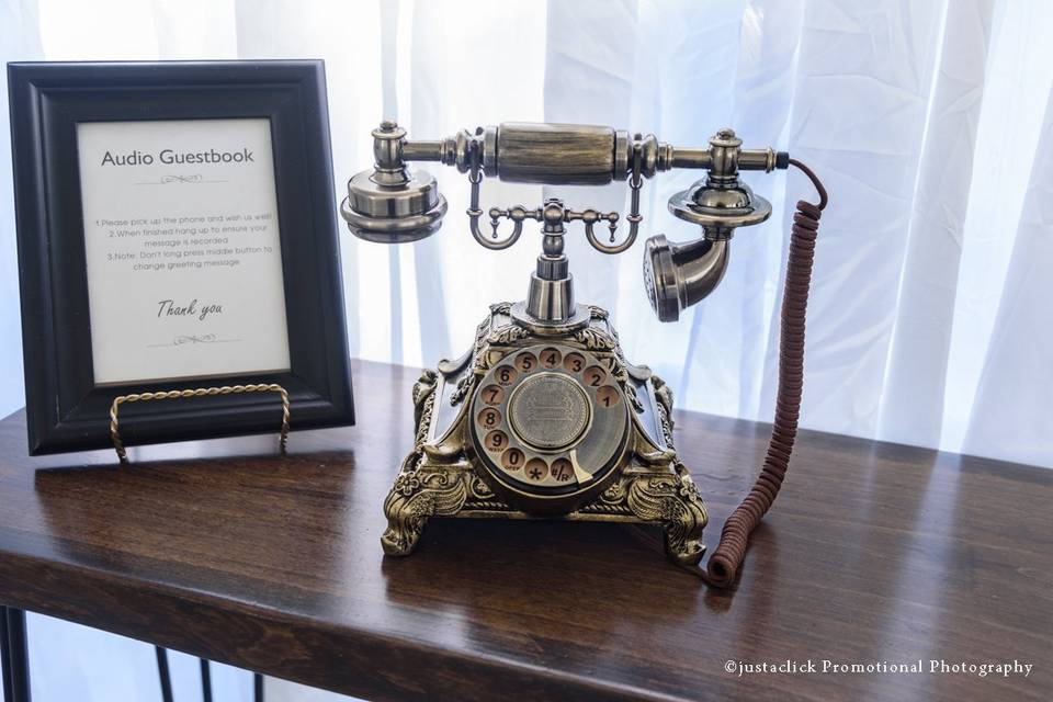 Audio Guestbook Phone