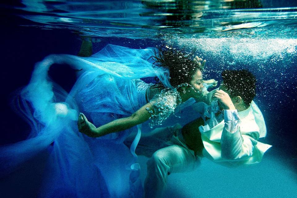 Unique underwater photography