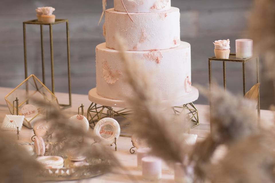 Elora Mills Wedding Cake