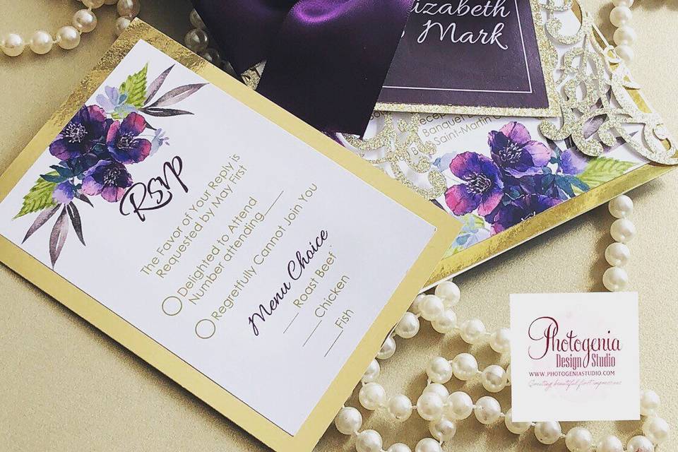 Laser Cut Invitations