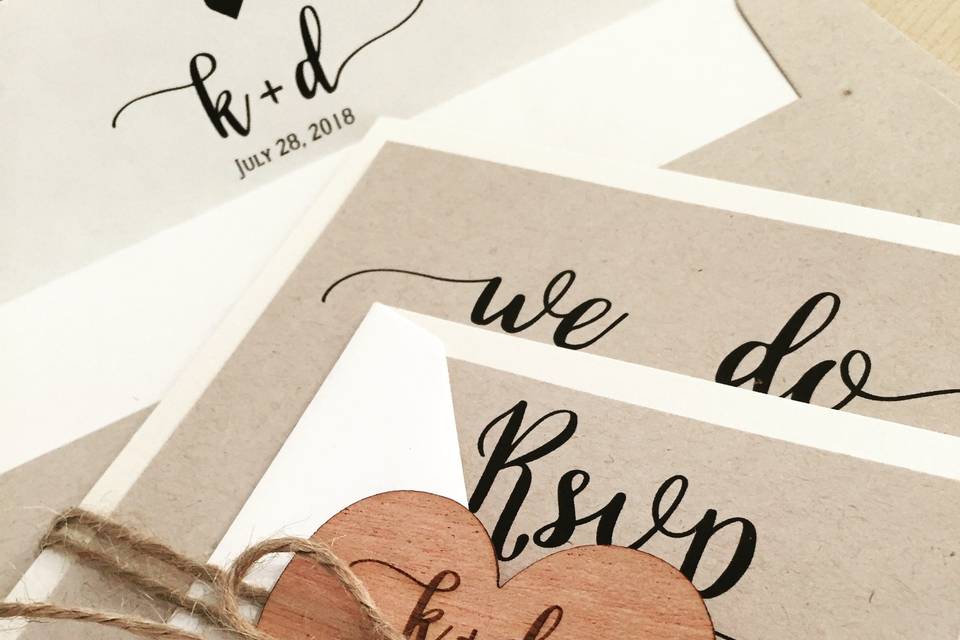 Rustic Invitations