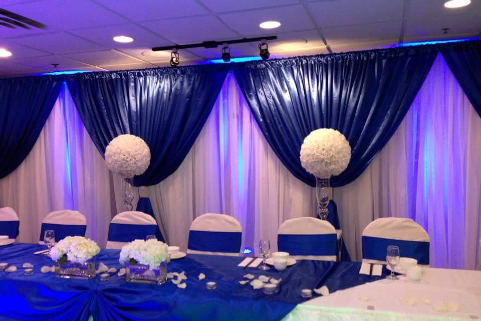 Royal Blue Backdrop