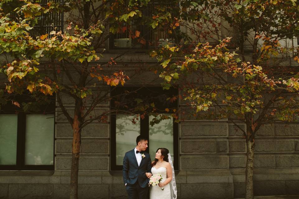Downtown Vancouver Wedding
